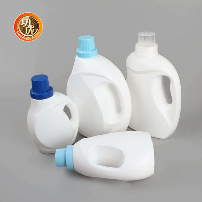 Chai nước giặt rỗng HDPE 1000ml 1500ml Chai nước giặt lỏng màu trắng 3000ml