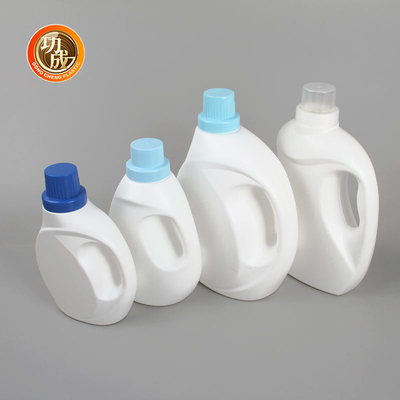 Chai nước giặt bằng nhựa rỗng PE có nắp vặn tái sử dụng