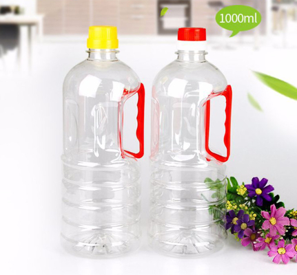 Chai nhựa nước tương dầu ăn được PET có tay cầm OEM ODM