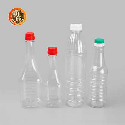 Chai nhựa dầu ăn PET trong suốt tùy chỉnh 500ml
