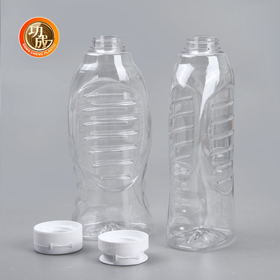 Chai nhựa ép nhựa PET có nắp lật Cấp thực phẩm hàng đầu