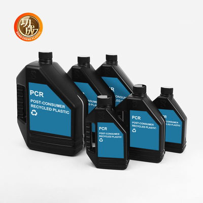 chai dầu động cơ PCR bằng nhựa 500ml trống theo yêu cầu với nắp vít