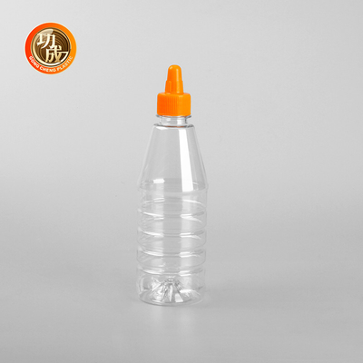 chai ép bột nhựa trong suốt để dễ dàng điền lại