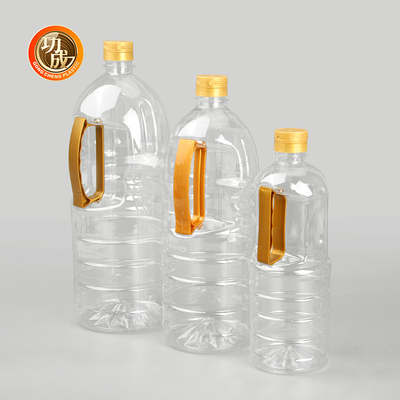 Vít trên nắp nhựa chai dầu nấu ăn chất lượng thực phẩm gia vị đóng gói tùy chỉnh 1000ml-1800ml