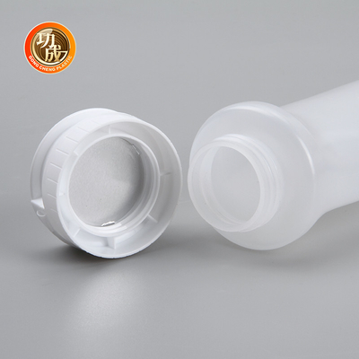 Flip Top Chai nhựa ép nước sốt cho xi-rô 250ml 500ml