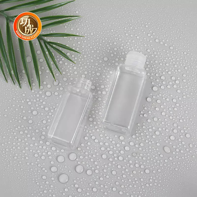 Chai nước rửa tay bằng nhựa nhỏ OEM PCR PLA Chai nước rửa tay có kích thước du lịch với giá đỡ silicon