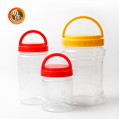2000g Đóng gói thực phẩm Chai mứt nhựa PET Lọ vít trên cùng