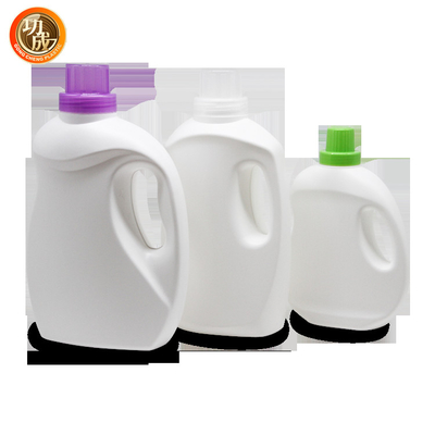 Chai bột giặt dạng lỏng 2l tùy chỉnh Hộp đựng bột giặt bằng nhựa PE rỗng