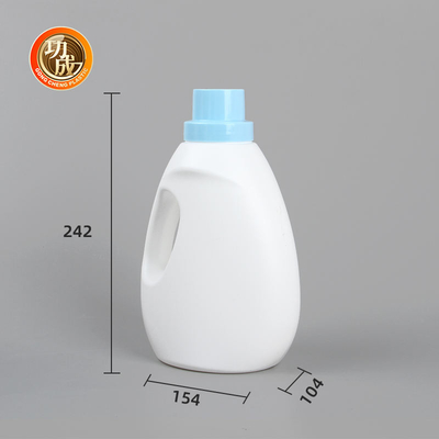 Chai nước giặt bằng nhựa rỗng PE có nắp vặn tái sử dụng