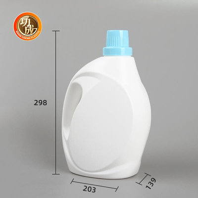 Chai nước giặt bằng nhựa rỗng PE có nắp vặn tái sử dụng
