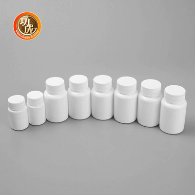 Chai thuốc nhựa Polyetylen 120ml cho viên nang Bề mặt bóng