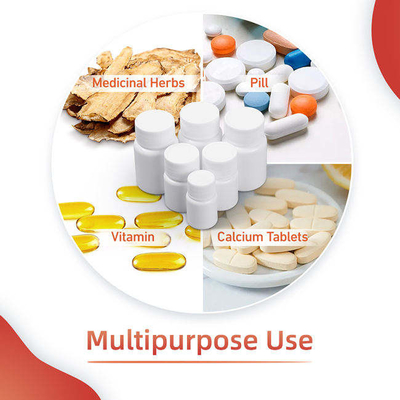 Dược phẩm Chai thuốc nhựa Cấp thực phẩm In logo tùy chỉnh