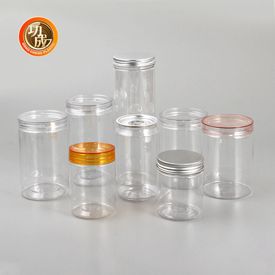 Kẹo PET trong suốt Cookie Jar 450ml Lọ kẹo nhựa 500ml có nắp đậy