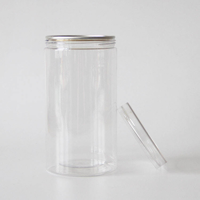 PET Clear Candy Cookie Jar Bao bì thực phẩm mật ong 1500ml