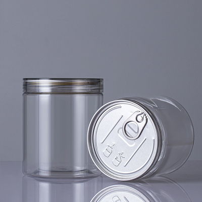 PET Clear Candy Cookie Jar Bao bì thực phẩm mật ong 1500ml