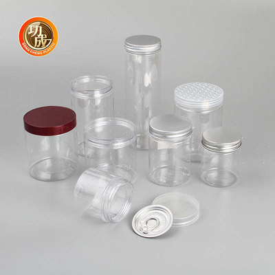 Lưu trữ thực phẩm bằng nhựa nhỏ tùy chỉnh Candy Cookie Jar 420ml 500ml 600ml