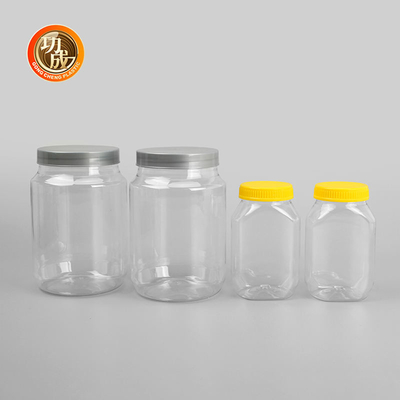 Chai mứt nhựa lớn trong suốt Kẹo nhựa Vít trên cùng
