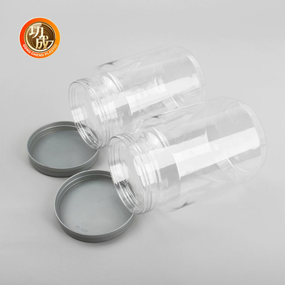 Chai mứt nhựa lớn trong suốt Kẹo nhựa Vít trên cùng