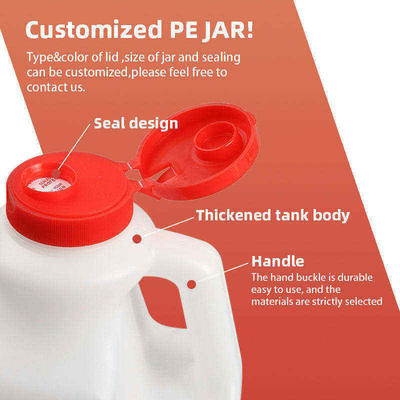 Chai Hạt Nêm Pe Trắng 1000ml 1100ml 1600ml 1900ml 2000ml Nước Tương Chai Dầu Mè