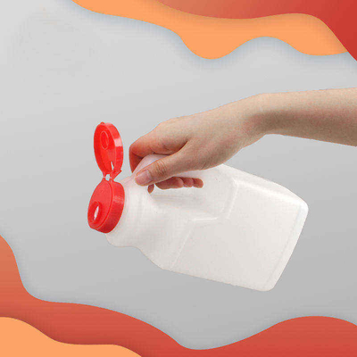 Chai nước tương nhựa thực phẩm Hdpe tùy chỉnh có tay cầm