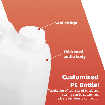 Chai dầu ăn bằng nhựa Hdpe hình chữ nhật Chai dầu đậu phộng cấp thực phẩm