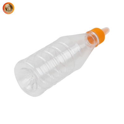 Cấp thực phẩm PET 17oz Clear Ketchup Mustard Bóp Chai