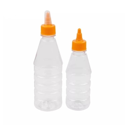 Cấp thực phẩm PET 17oz Clear Ketchup Mustard Bóp Chai
