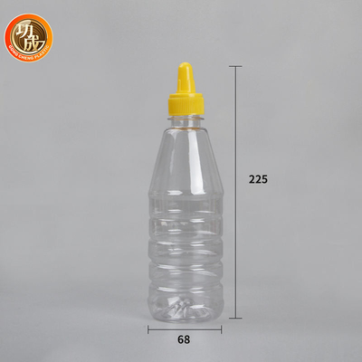 Leak Proof Chai nhựa ép nước sốt PET Tomato Ketchup Squeeze Chai