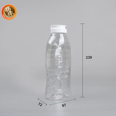 Chai nhựa ép nhựa PET có nắp lật Cấp thực phẩm hàng đầu
