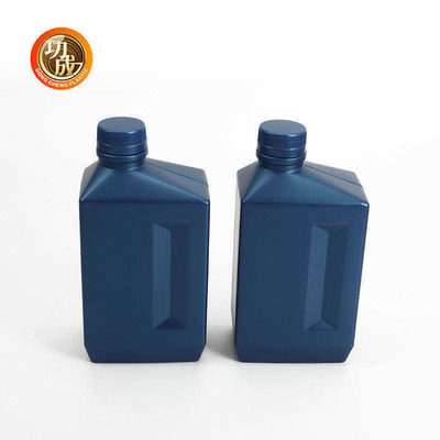 Hộp đựng dầu động cơ bề mặt nhẵn Hộp đựng dầu rỗng 500Ml HDPE