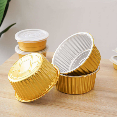 Hình chữ nhật Tùy chỉnh Hộp đóng gói Khay mang đi Hộp cơm trưa bằng nhôm dùng một lần