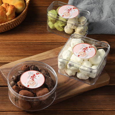 Hộp đựng bánh Tiramisu vuông Bánh ngọt Mousse tráng miệng Hộp đóng gói ngọt ngào