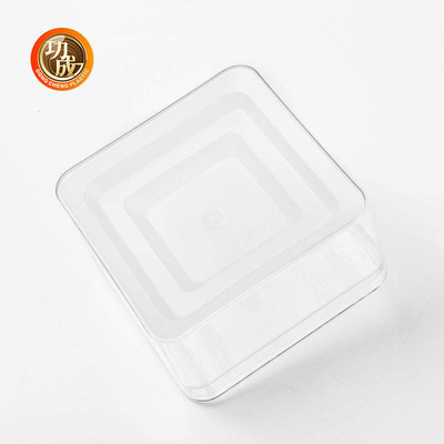 PET trong suốt Tùy chỉnh hộp đóng gói Hộp lưu trữ thực phẩm bằng nhựa