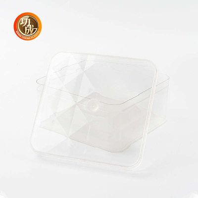 Hộp đựng thức ăn bằng nhựa vuông trong suốt Hộp nhựa PET ODM