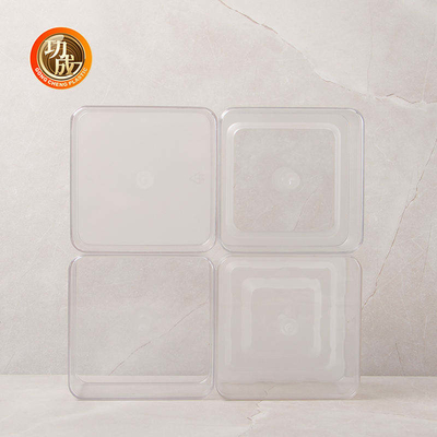 Hộp đựng thức ăn bằng nhựa vuông trong suốt Hộp nhựa PET ODM