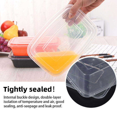OEM Tùy chỉnh hộp đóng gói Khay đóng gói thực phẩm Takeaway có nắp