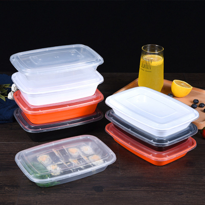 OEM Tùy chỉnh hộp đóng gói Khay đóng gói thực phẩm Takeaway có nắp