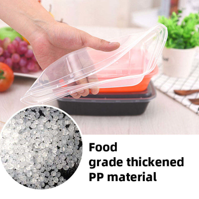Hộp đựng thực phẩm bằng nhựa chống rò rỉ Bao bì dùng một lần mang đi