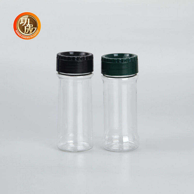 Chai gia vị bằng nhựa trong suốt rỗng 100Ml 250Ml Máy lắc muối PET Lọ gia vị số lượng lớn