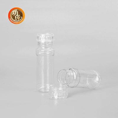 Chai đựng gia vị bằng nhựa trong suốt tùy chỉnh Bình lắc gia vị 250ml 500ml