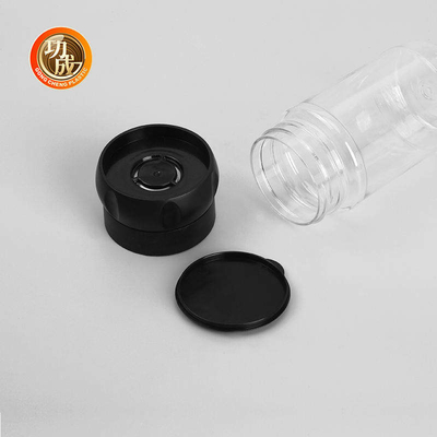 Chai gia vị nhựa cấp thực phẩm PET Pepper Spice Chai mài