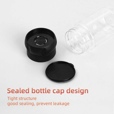 Chai gia vị bằng nhựa PET trong suốt Nhà bếp Sử dụng lọ đựng gia vị 100ml