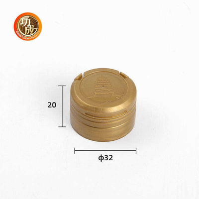 Nước tương vàng tùy chỉnh Chai nhựa nắp cấp thực phẩm