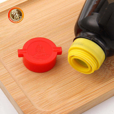 Bao bì gia vị 150Ml Nắp chai nhựa 25 mm 28 mm Nắp chai lật trên cùng