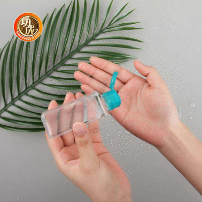 Móc khóa chai nước rửa tay bằng nhựa bỏ túi tùy chỉnh 30ML