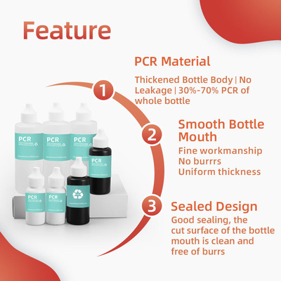 OEM Nhựa nén nước mỡ chai tùy chỉnh trống Pcr chai đóng gói