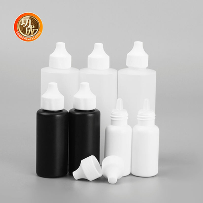 CQC Nhựa E chai lỏng cho dung môi dầu sơn mực ép chai với xoắn đầu nắp ứng dụng