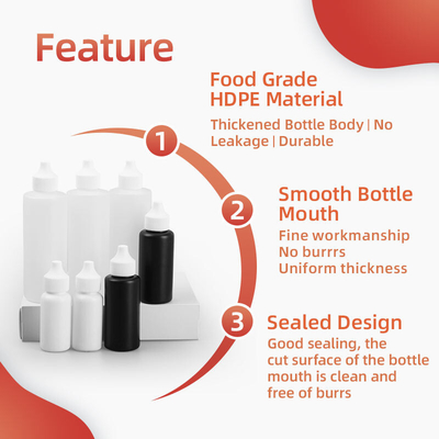 Pe nhựa nén chai 120Ml mềm tóc dầu nhuộm nước sốt xoắn mở áp dụng nén
