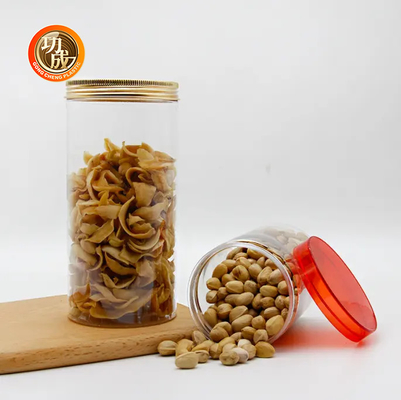 Đồ ăn PET tùy chỉnh hộp nhựa rộng miệng với nắp 410ml