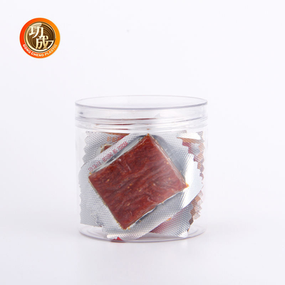 CQM Plastic Candy Cookie Jar Empty Clear Wide Mouth Food Storage Pet Plastic Jars (Thiếc bình bông)